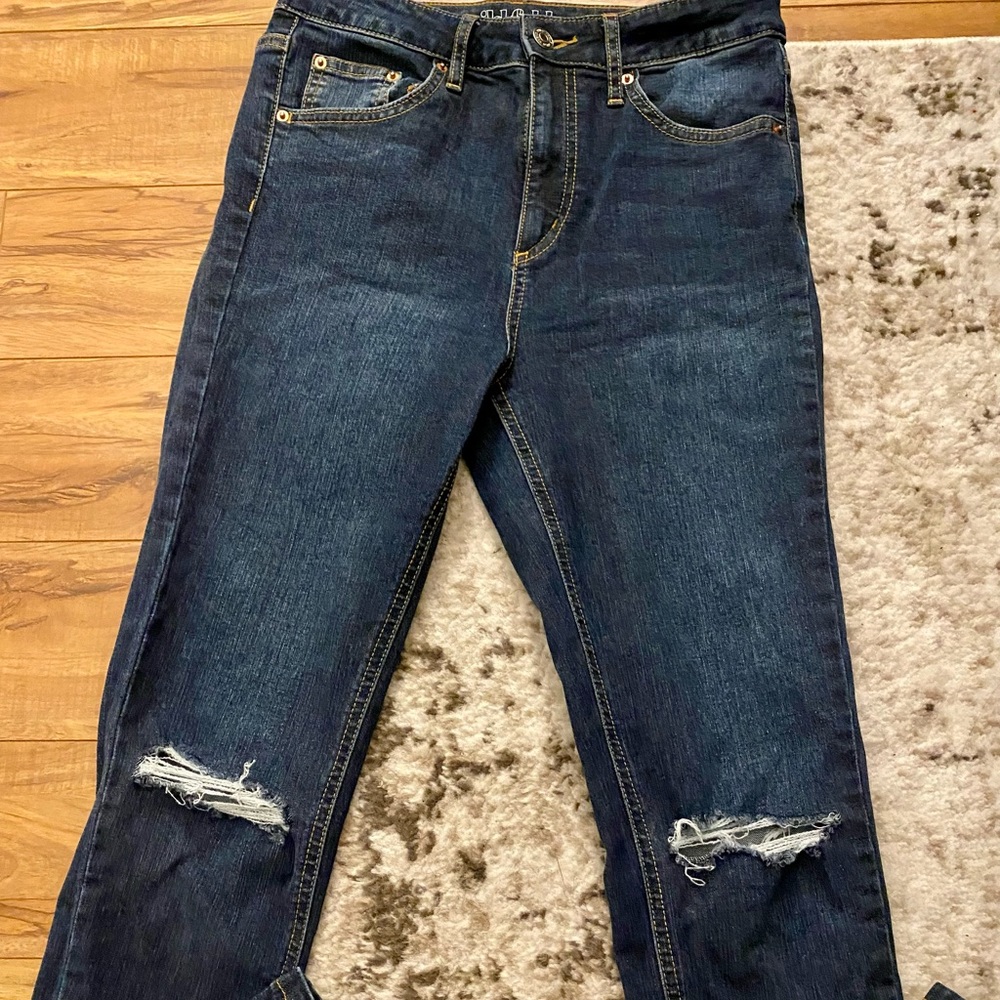 WILD FABLE DISTRESSED SKINNY JEANS